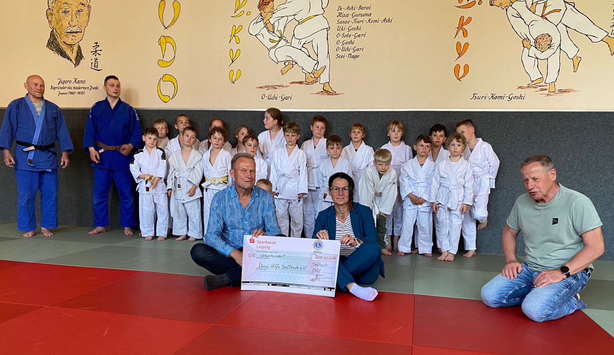 Lions Club unterstützt erneut Delitzscher Sportfüchse